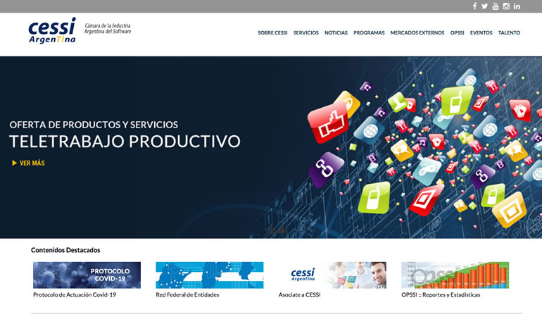 CMS website - diseño y desarrollo