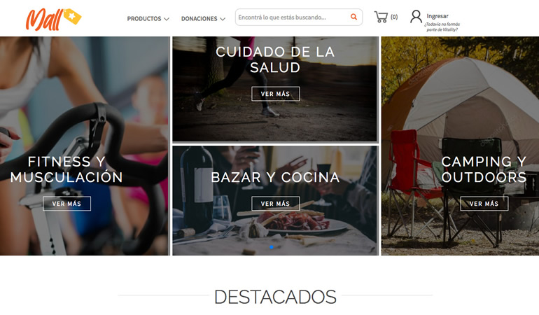 Catalogo de beneficios Mall Vitality