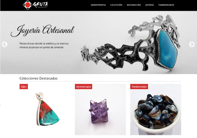 Diseño y Desarrollo de Ecommerce integral Tienda de Joyeria
